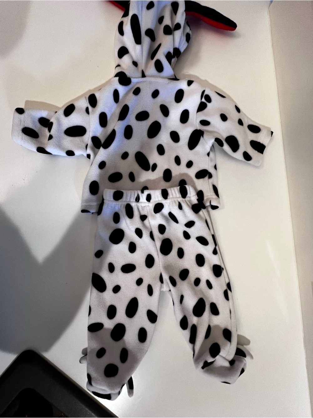 Disney 101 Dalmatian infant size 3 month unisex zipper sweatsuit - Picture 5 of 9